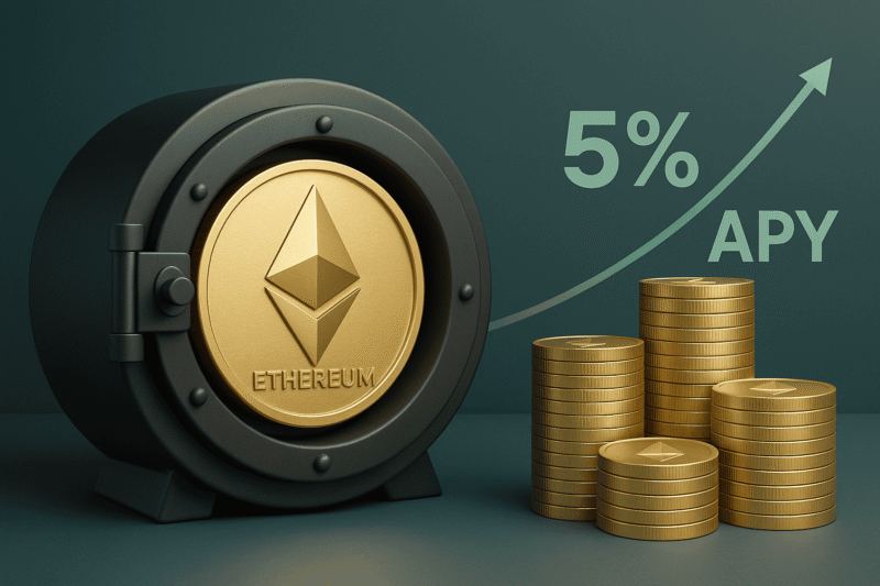 Staking Ethereum and Earning 5% APY: A Step-by-Step Guide for Beginners