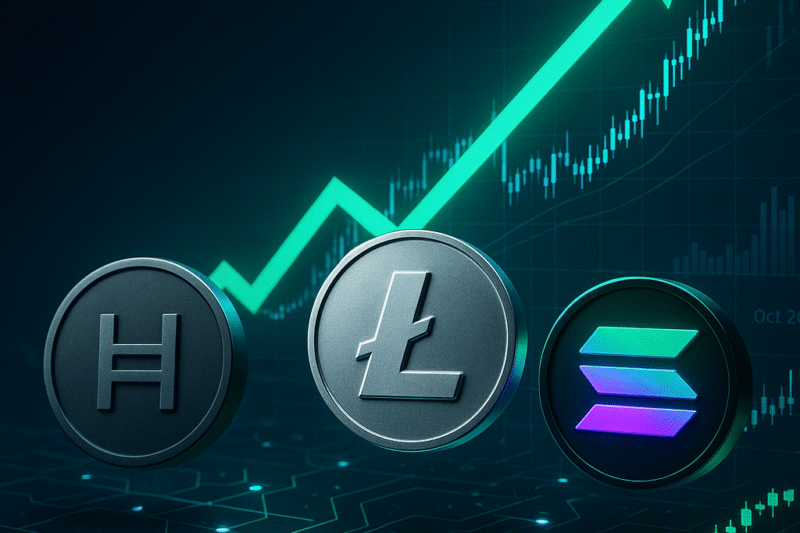 Best Crypto to Buy Today, October 28: HBAR, LTC, SOL