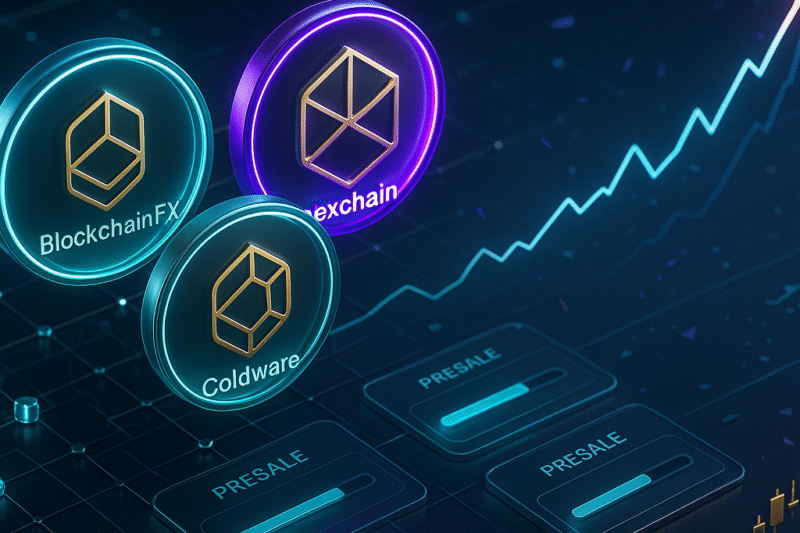 Best Crypto Presales Now: BlockchainFX, Nexchain, Coldware Breaking Records